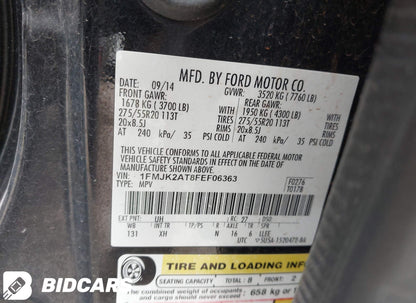 2015 Ford Expedition EL Limited 4x4