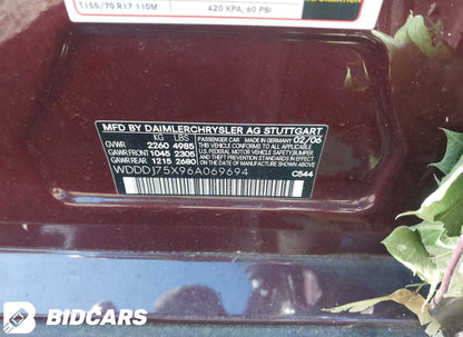 2006 Mercedes-Benz CLS 500