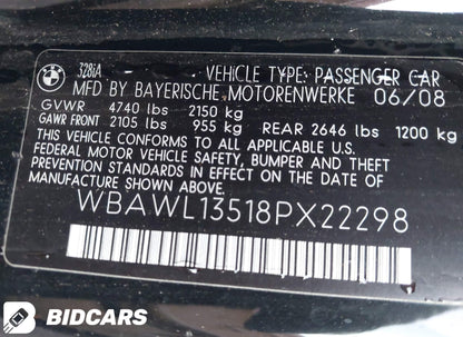 2008 BMW 328i Convertible