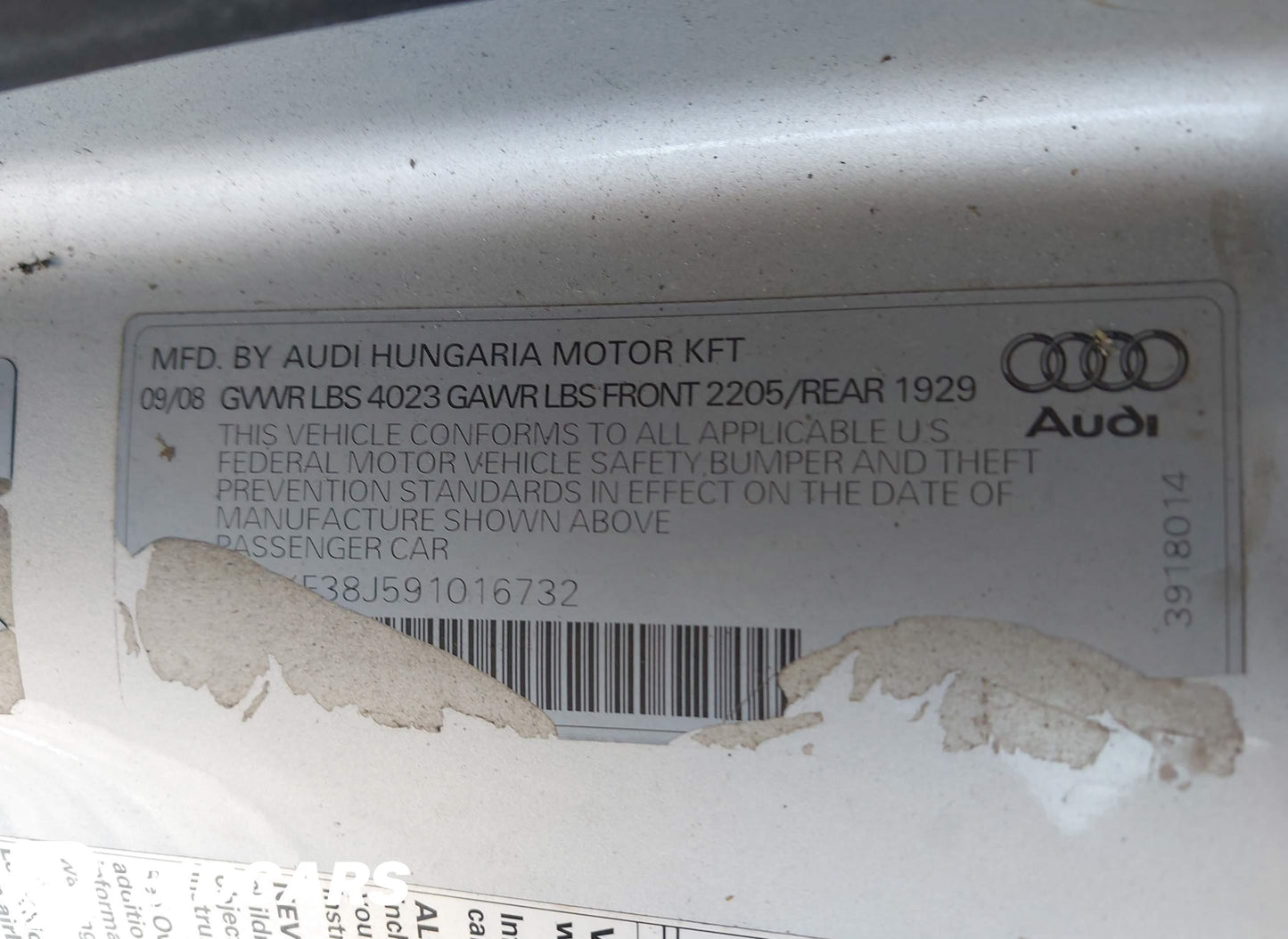 2009 Audi TT 2.0T