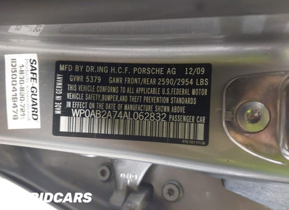 2010 Porsche Panamera 4S