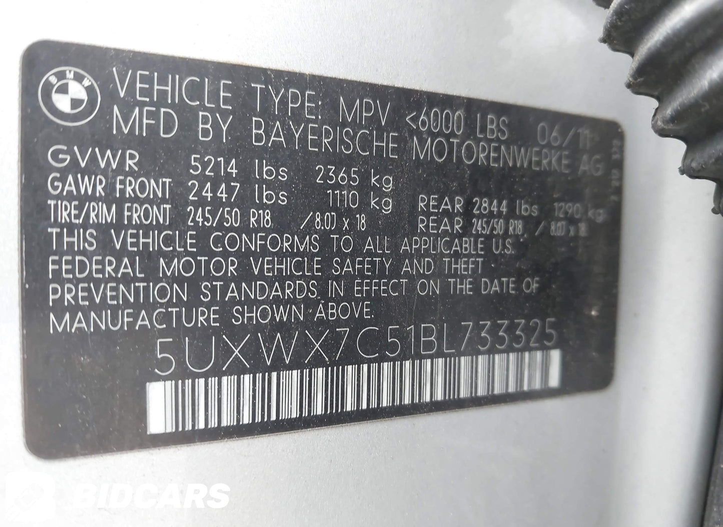 2011 BMW X3 xDrive 35i