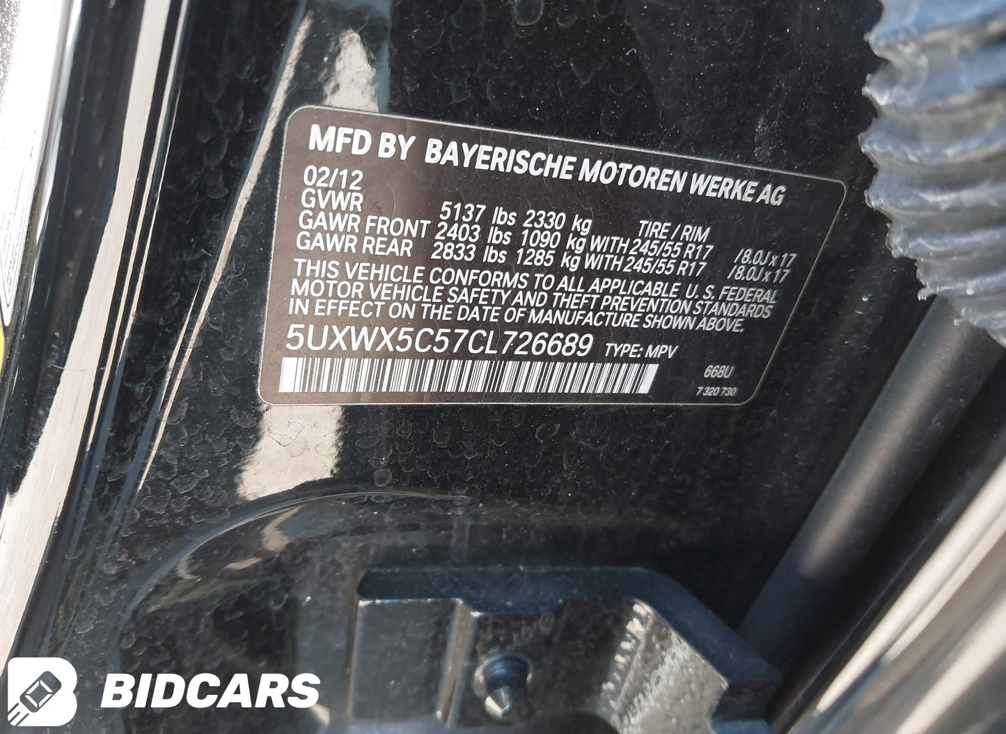 2012 BMW X3 xDrive 28i