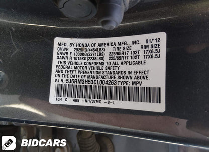 2012 Honda CR-V EX