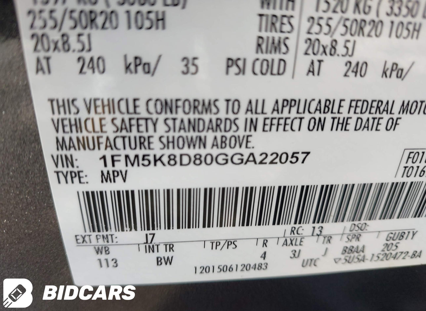 2016 Ford Explorer XLT 4X4