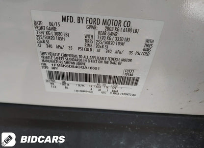 2016 Ford Explorer XLT 4X4