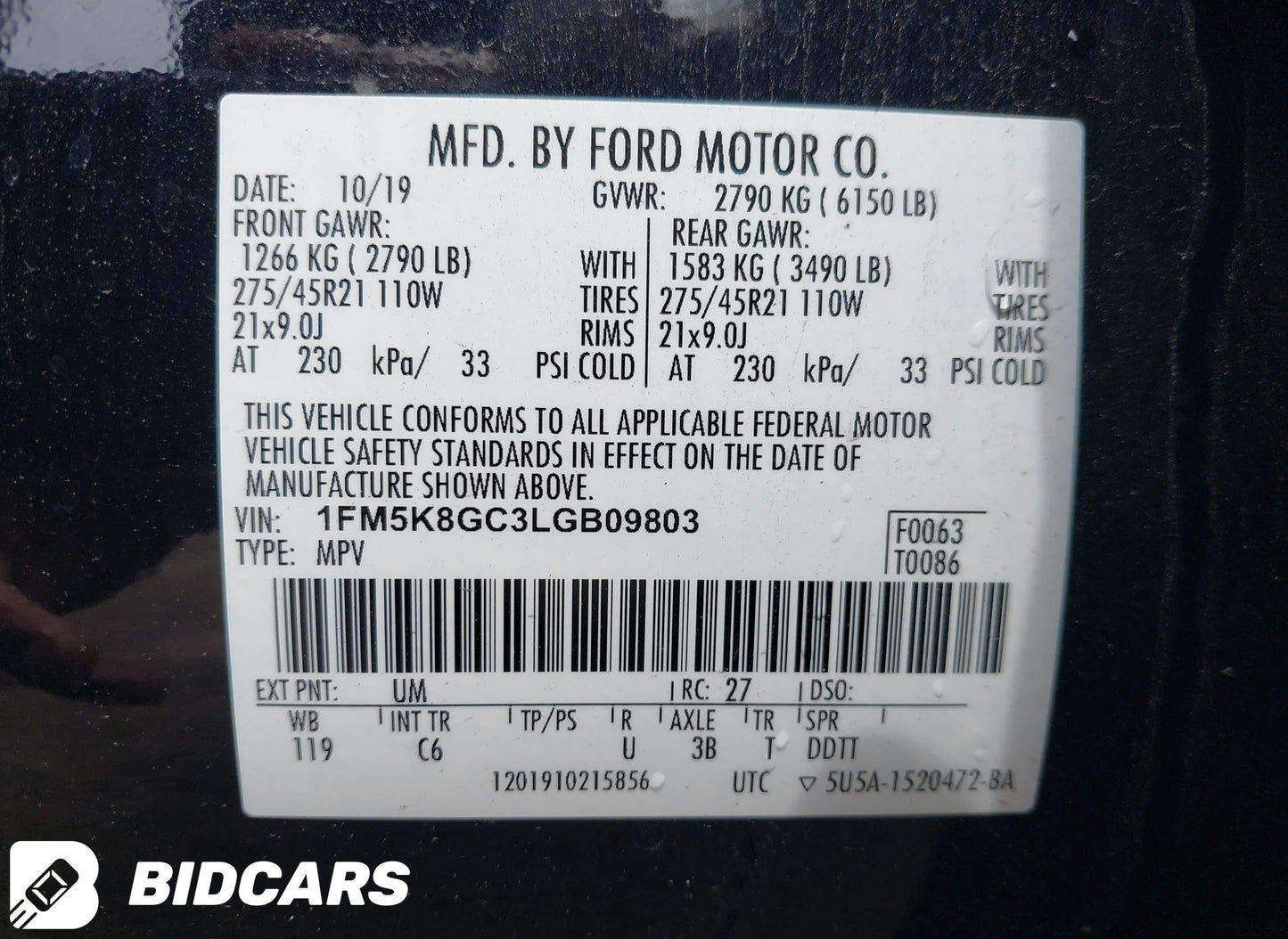 2020 Ford Explorer ST