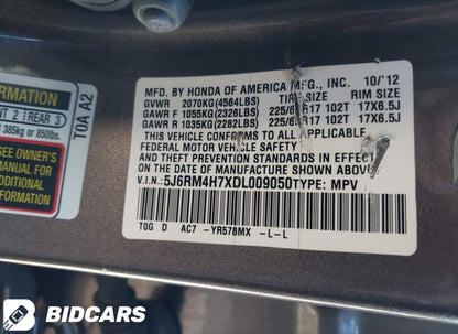 2013 Honda CR-V EX-L 4X4