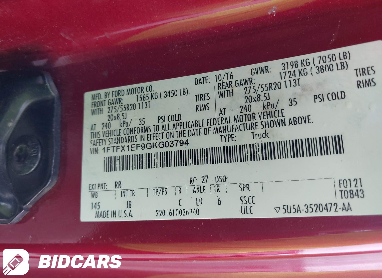 2016 Ford F-150 XLT 4x4