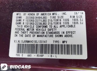 2014 Honda CR-V AWD